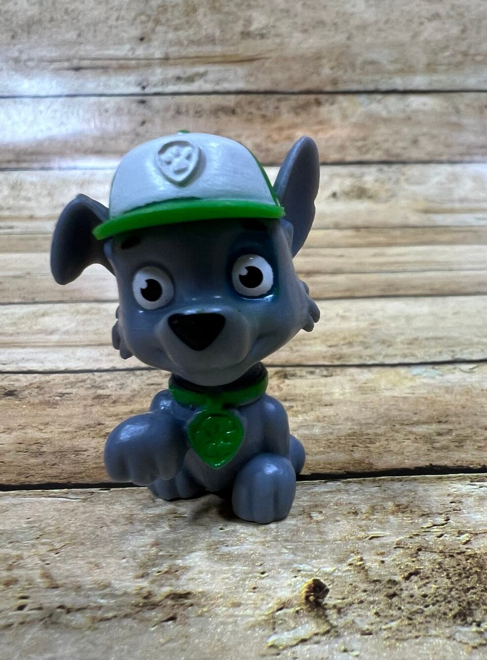 Nickelodeon Paw Patrol Rocky Mini Figure Cake Topper Spin Master 2" Tall